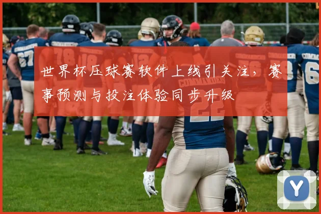 世界杯压球赛软件上线引关注,赛事预测与投注体验同步升级